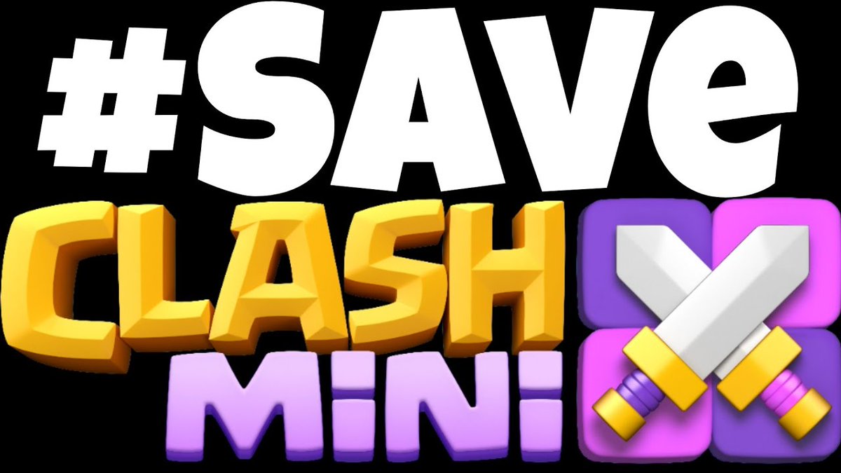 #SaveClashMini