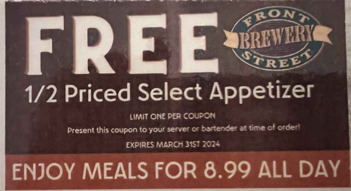 If you have to ask how much the “FREE” appetizer costs, you can't afford it!