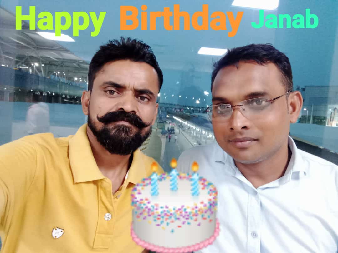 जनाब @Jdpbms साहेब को जन्मदिन की हार्दिक बधाई 💐 जन्मदिन मुबारक हो सर जी 💐 @pbmsamuh