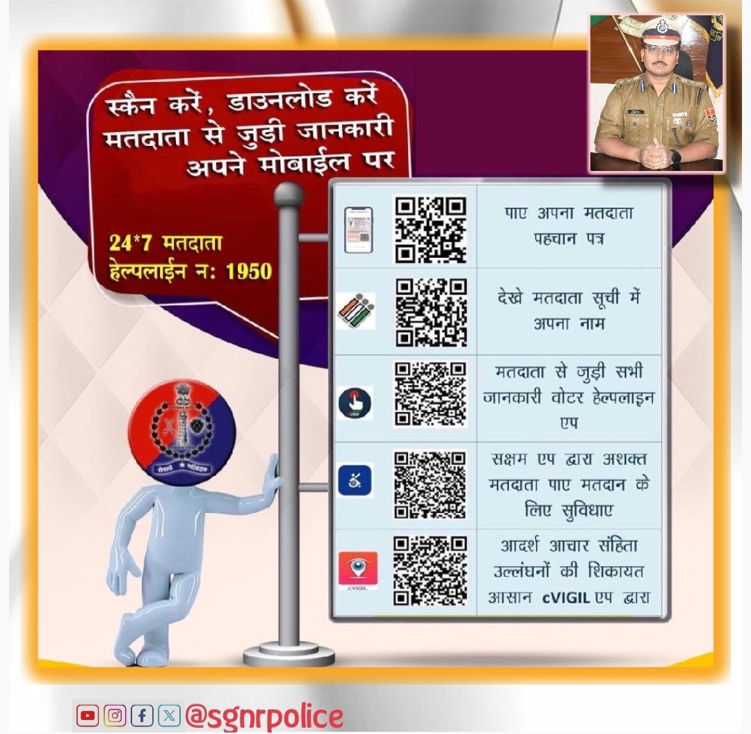 #मतदाता_जागरूकता जागरूक मतदाता है सशक्त लोकतंत्र की पहचान, #Elections2024 #RajasthanPolice @IgpBikaner @PoliceRajasthan @RajCMO @ECISVEEP