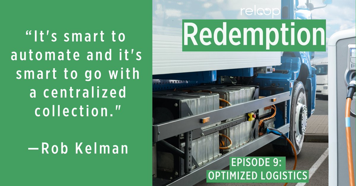 Optimized logistics in a DRS ensure uniform and fair procedures, efficient operations, financial
compliance, &amp; more. Fellow Reloop Directors Robert Kelman &amp; Alexis Eisenberg are back on
Redemption this week to discuss logistics in Australia &amp; Quebec. bit.ly/3wX72yP