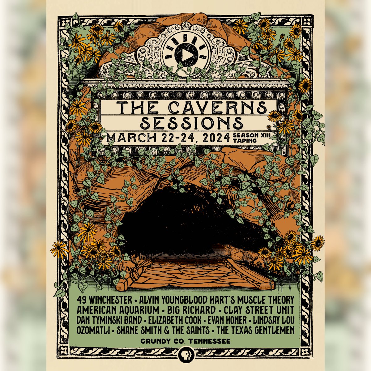 ONE WEEK LEFT! 🚨 We're thrilled to announce that next week, we'll be performing inside an actual CAVE! How incredible is that? 😎 Join us for Season 13 of The Caverns Sessions for PBS, on March 24th! 🎟️ Secure your tickets now, familia - ozomatli.com/tour/