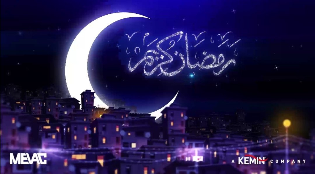 MEVAC_eg's tweet photo. 🌙ميفاك تهنئكم بحلول شهر رمضان المبارك، و نسأل الله أن يجعله شهرًا مليئًا بالرحمة والبركات و تقبل الله منا ومنكم صالح الأعمال. 

كل عام و نحن جميعاً بخير وصحة وسلامة إن شاء الله ✨

#رمضان_كريم #MEVAC #WeMevac #ميفاك https://t.co/dyeFLglUh7
