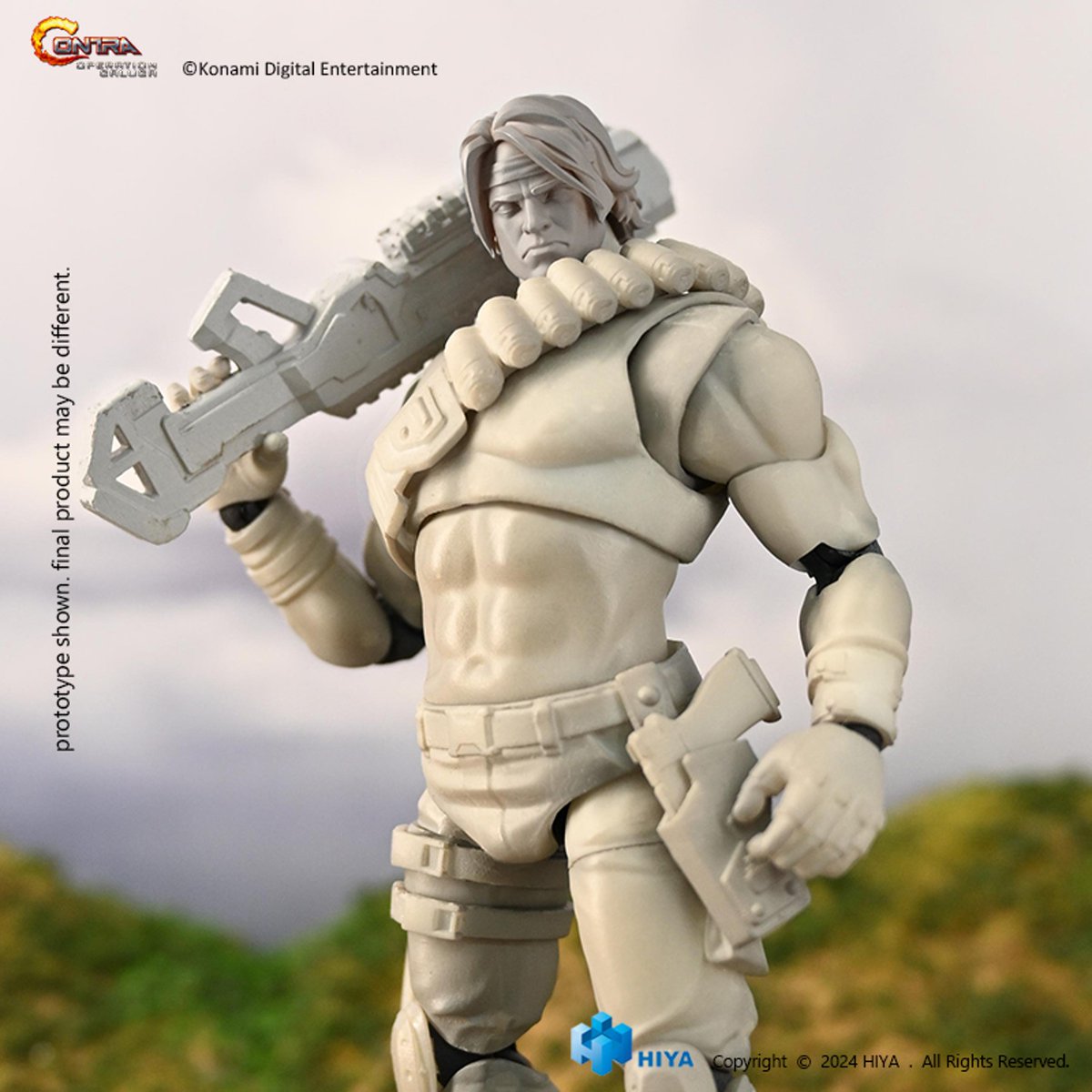 First prototypes of Hiya Toys’ 'Contra: Operation Galuga' action figures have been revealed! #hiyatoys #ContraOG Pre-orders coming soon! Stay tuned for more updates by following us! *The prototypes are in the development stage and the final products may vary