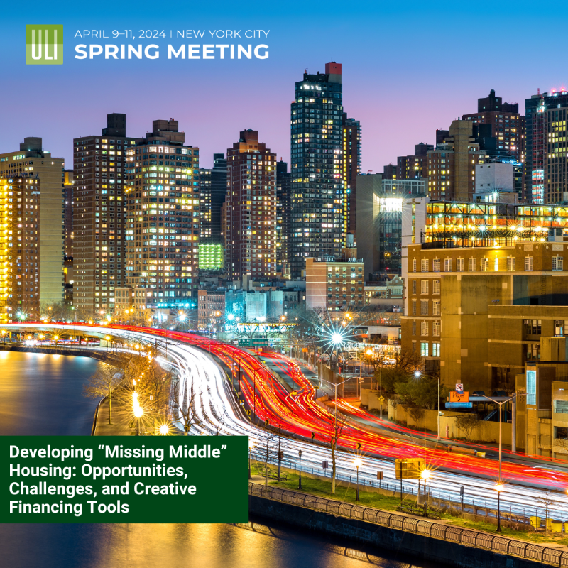 UrbanLandInst's tweet photo. In just less than one month at 2024 #ULISpring, you'll be at the center of NYC while also at the center of critical housing &amp; sustainability discussions. Gain deeper insight into #housingattainability, capital markets, &amp; the path to #netzero by attending our concurrent sessions.