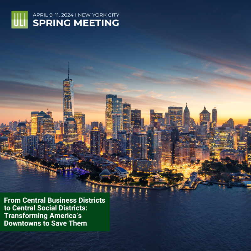 UrbanLandInst's tweet photo. In just less than one month at 2024 #ULISpring, you'll be at the center of NYC while also at the center of critical housing &amp; sustainability discussions. Gain deeper insight into #housingattainability, capital markets, &amp; the path to #netzero by attending our concurrent sessions.