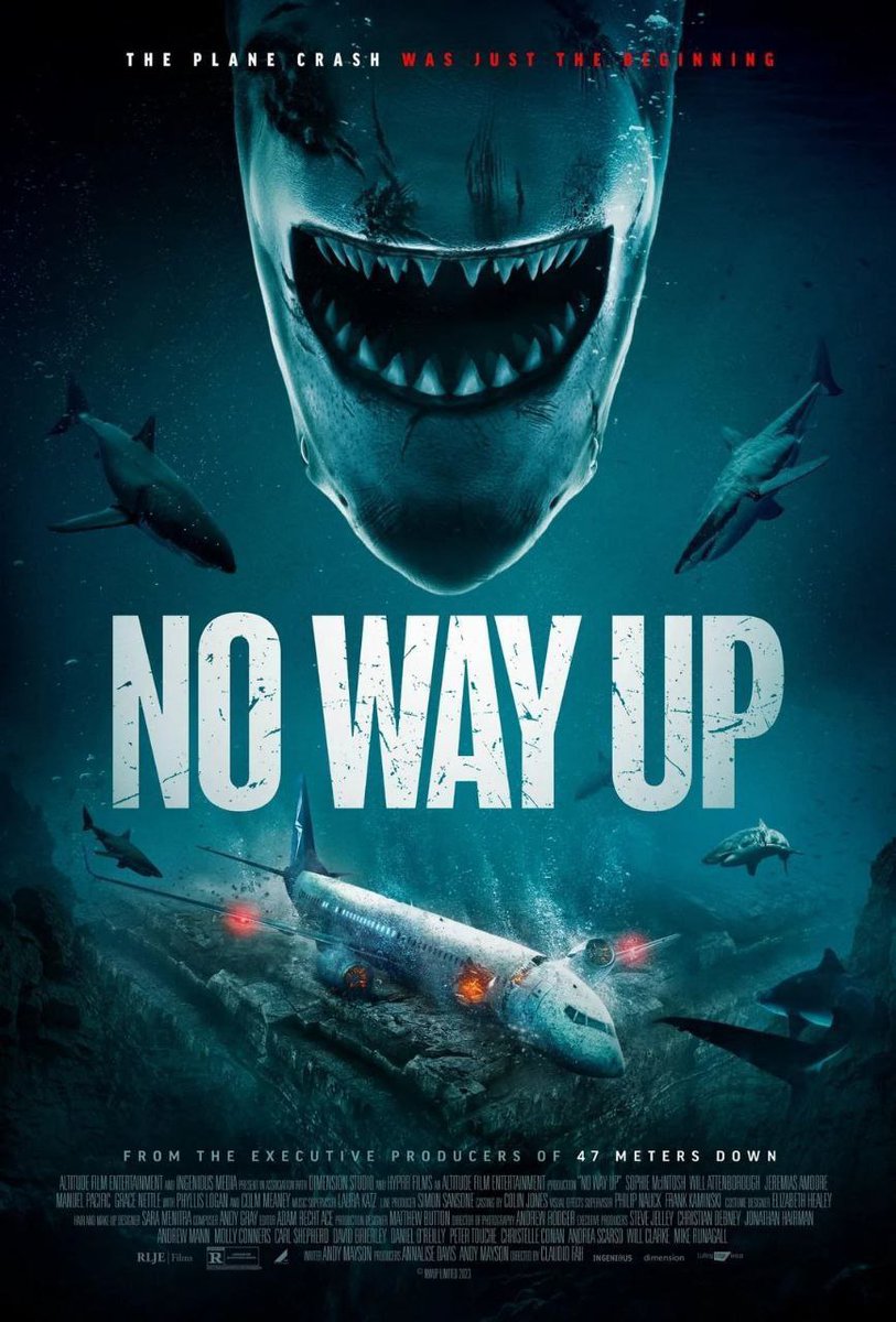 Survival thriller movie #NoWayUp (2024) is now streaming on @LionsgateplayIN

In English, Hindi, Tamil and Telugu