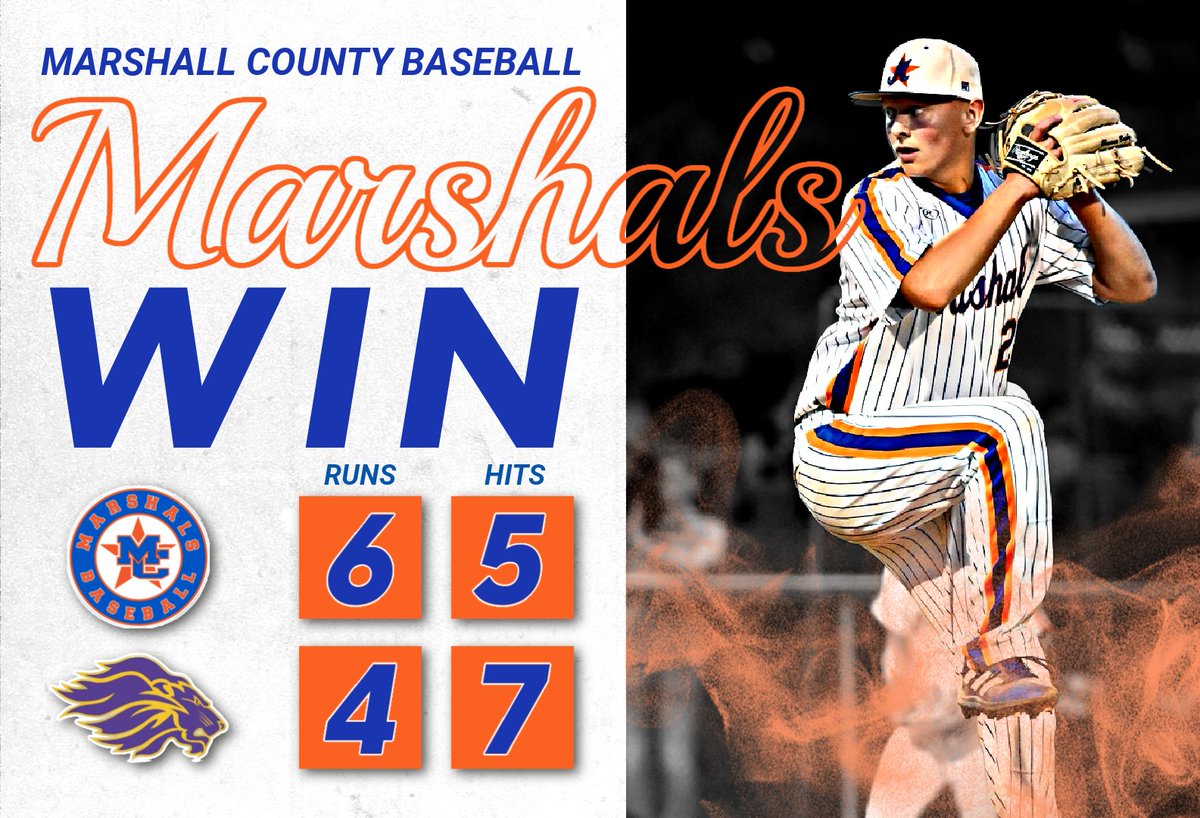 Marshals get their first win of the season over a talented #7 Lyon County team. Great team win, and phenomenal, hard-nosed performance by #uncommitted 2026 @ThomasBagby18 and a clutch grand slam by #uncommitted 2024 @riley24henson. #uncommitted 2024 @GavinClark2306 gets 3 more…