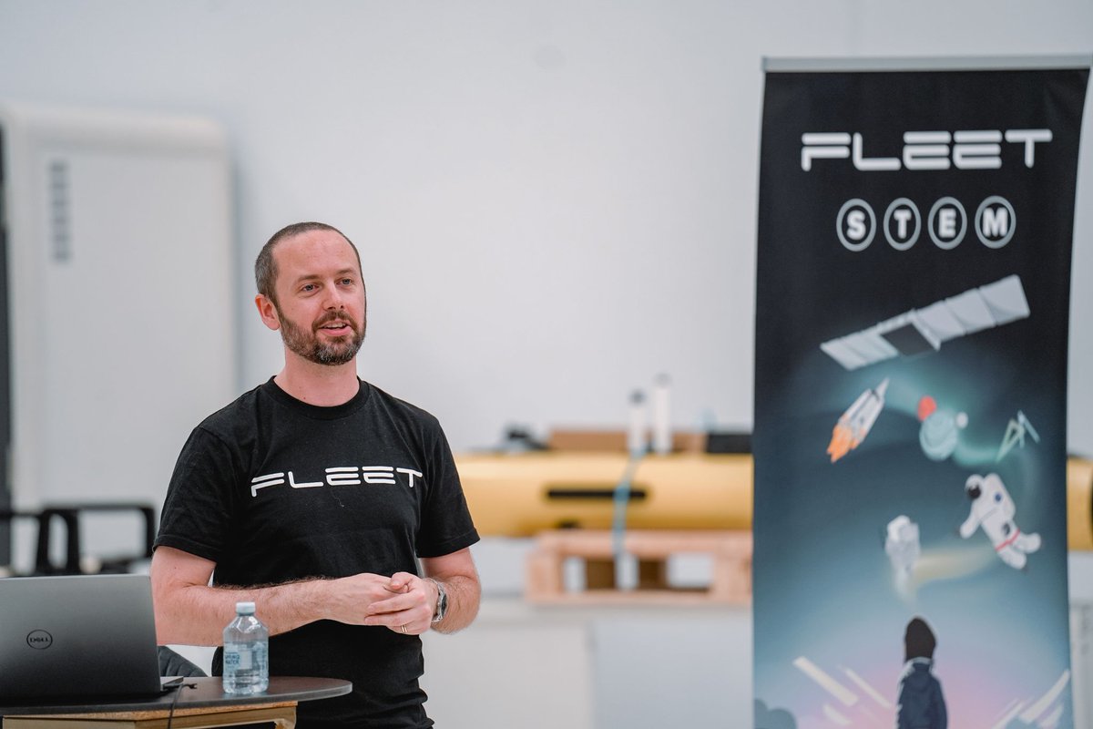 fleetspace's tweet photo. What a great event hosted by Fleet Space Technology in partnership with The Institution of Engineering and Technology (IET)!
#FleetSpace #IETCollaboration #SpaceInnovation #FutureLeaders #EngineeringTheFuture https://t.co/d0DHO5g6rH