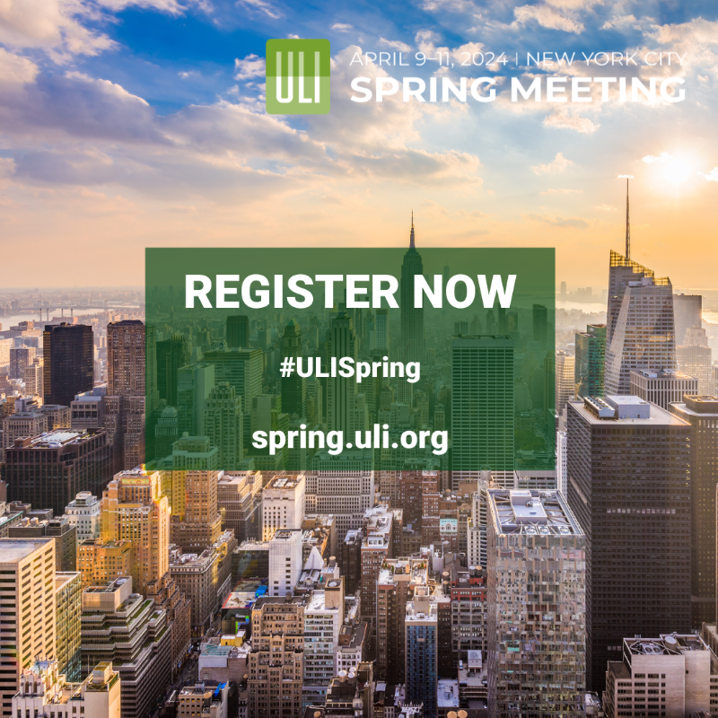 UrbanLandInst's tweet photo. In just less than one month at 2024 #ULISpring, you'll be at the center of NYC while also at the center of critical housing &amp; sustainability discussions. Gain deeper insight into #housingattainability, capital markets, &amp; the path to #netzero by attending our concurrent sessions.