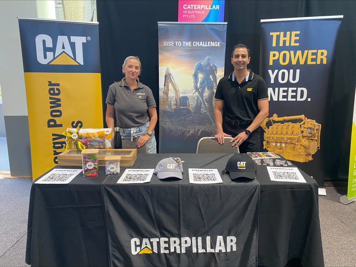 Meet us at Curtin University Careers Fair today to explore careers at EPSA and Caterpillar Inc. Speak with Fred, National Business Growth Manager - Marine, and Liz Fleming, National Recruiter. #CareerOpportunities #Caterpillar #EPSA #GraduatePrograms #STEM #ProfessionalEmployment