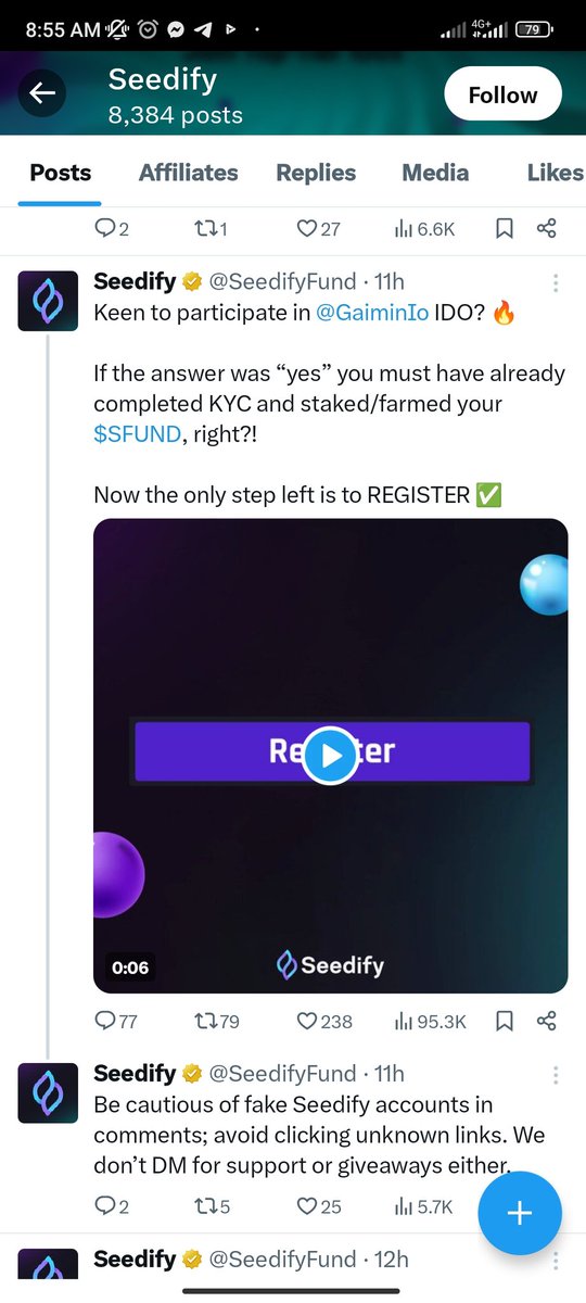 Mahimfire_web3's tweet photo. Gaminlo IDO soon on #seedify 😍

Don't miss free project 
500$ / 1000$ profit soon ?

Join link :- https://t.co/jpgJI1nHW3

@GaiminIo $GMRX https://t.co/qmBUyhqweH
