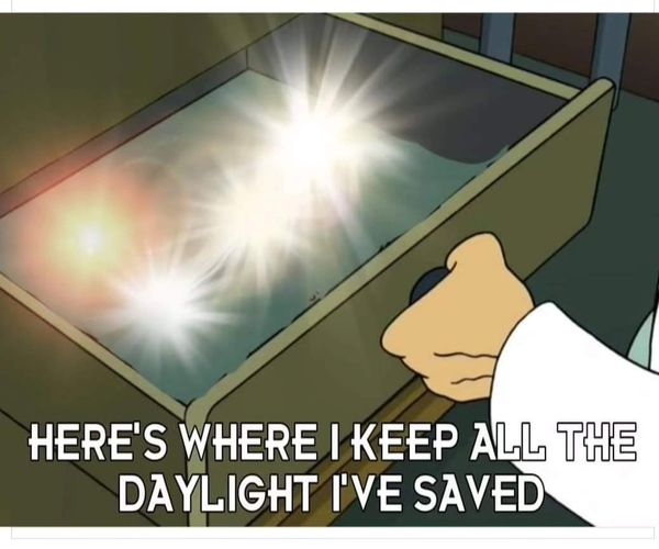 #DaylightSavingsTime