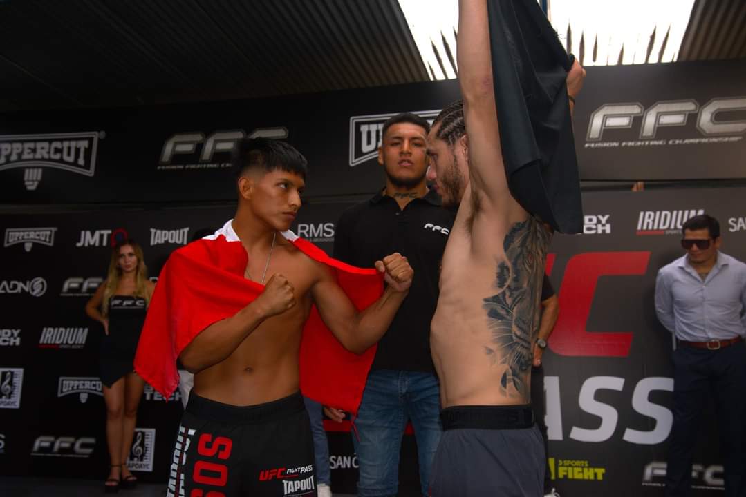 EmilianoCandido's tweet photo. #FFC73 Alerta de peleón en la división de peso mosca entre Alan Sosa 🇵🇪 y Nicolas Rodriguez 🇦🇷 ¿Quién gana? Lo ves en los canales 615/1615 de Directv o en la APP DGo! https://t.co/ctaH7tCHzq