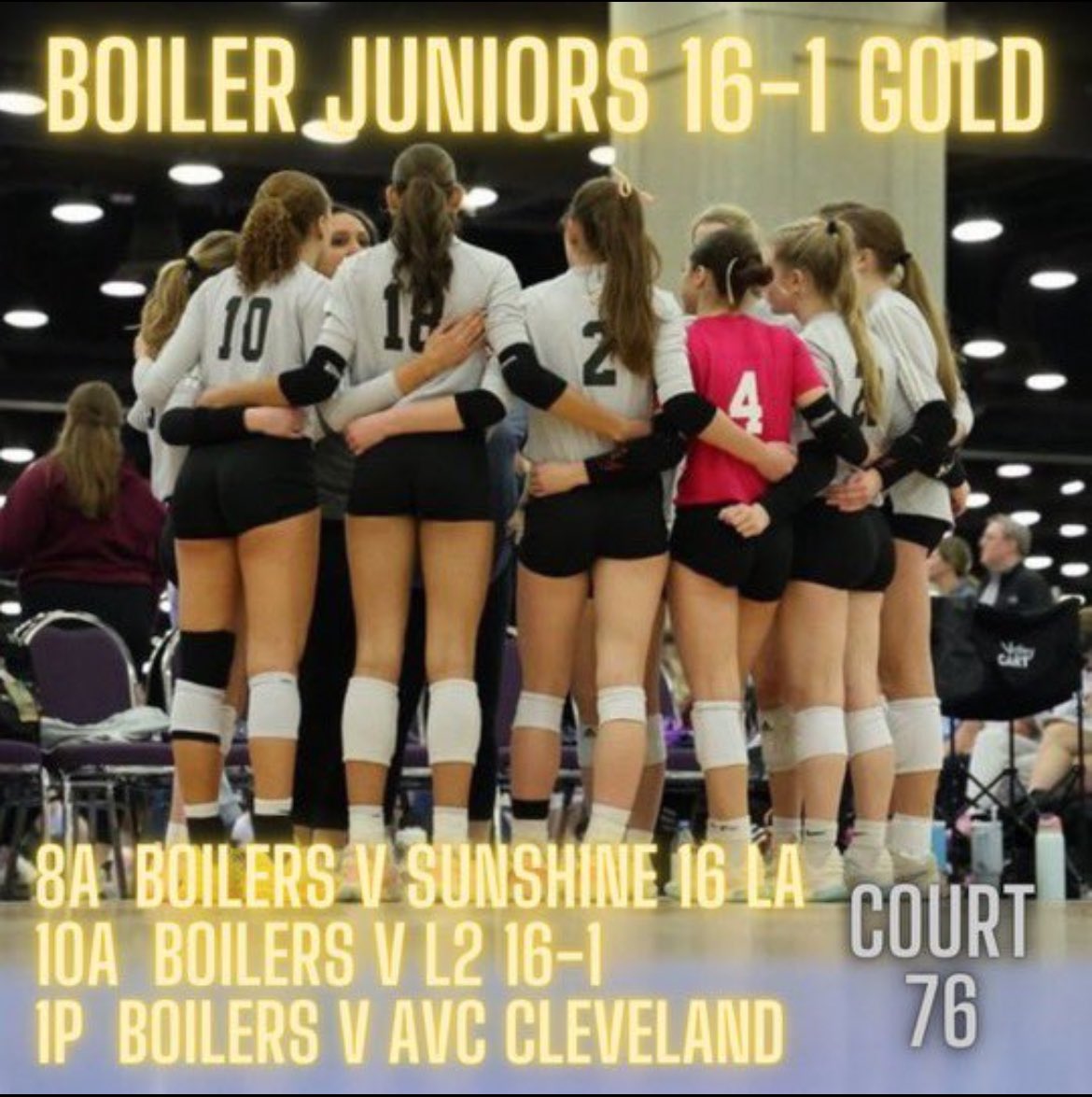 Lexi Shondell (@lexi_shondell) on Twitter photo I’m so excited to kick off bid season this weekend in Indy at MEQ’s! We start the tournament on court 76 at 8:00am!
<a href="/WakeVolleyball/">Wake Forest Volleyball</a> <a href="/ButlerVB/">Butler Volleyball</a> <a href="/Pitt_VB/">Pitt Volleyball</a> <a href="/Vol_VBall/">Tennessee Volleyball</a> <a href="/KUVolleyball/">Kansas Volleyball</a> <a href="/KStateVB/">K-State Volleyball</a> <a href="/CycloneVB/">Iowa State Volleyball</a> <a href="/UCF_Volleyball/">UCF Volleyball</a> <a href="/UNCVolleyball/">Carolina Volleyball</a> I’m so excited to kick off bid season this weekend in Indy at MEQ’s! We start the tournament on court 76 at 8:00am!
<a href="/WakeVolleyball/">Wake Forest Volleyball</a> <a href="/ButlerVB/">Butler Volleyball</a> <a href="/Pitt_VB/">Pitt Volleyball</a> <a href="/Vol_VBall/">Tennessee Volleyball</a> <a href="/KUVolleyball/">Kansas Volleyball</a> <a href="/KStateVB/">K-State Volleyball</a> <a href="/CycloneVB/">Iowa State Volleyball</a> <a href="/UCF_Volleyball/">UCF Volleyball</a> <a href="/UNCVolleyball/">Carolina Volleyball</a>