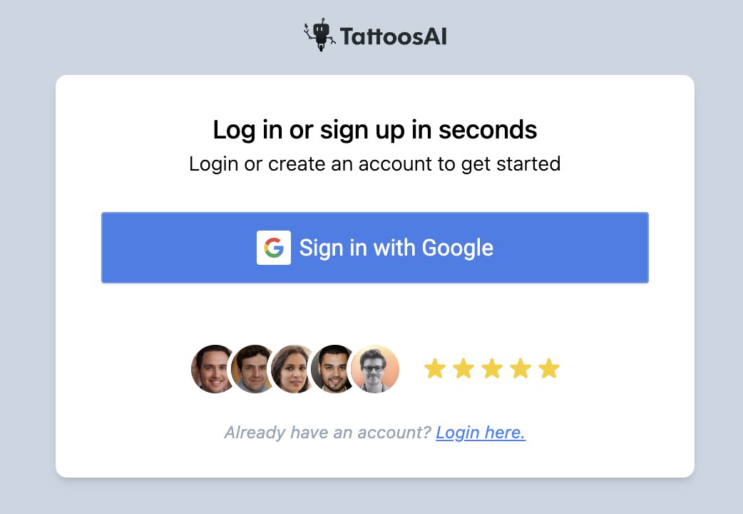 ✅ Simplified signup flow