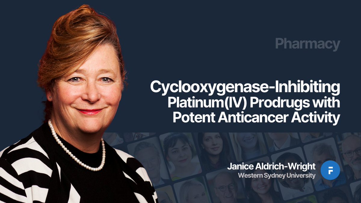 Janice Aldrich-Wright @HealthSci_WSU @westernsydneyu discusses that cellular uptake had an impact on the cytotoxicity of prodrugs 1-4 but was not entirely responsible for it. FULL INSIGHT: ▶️ faculti.net/cyclooxygenase… #pharmacy