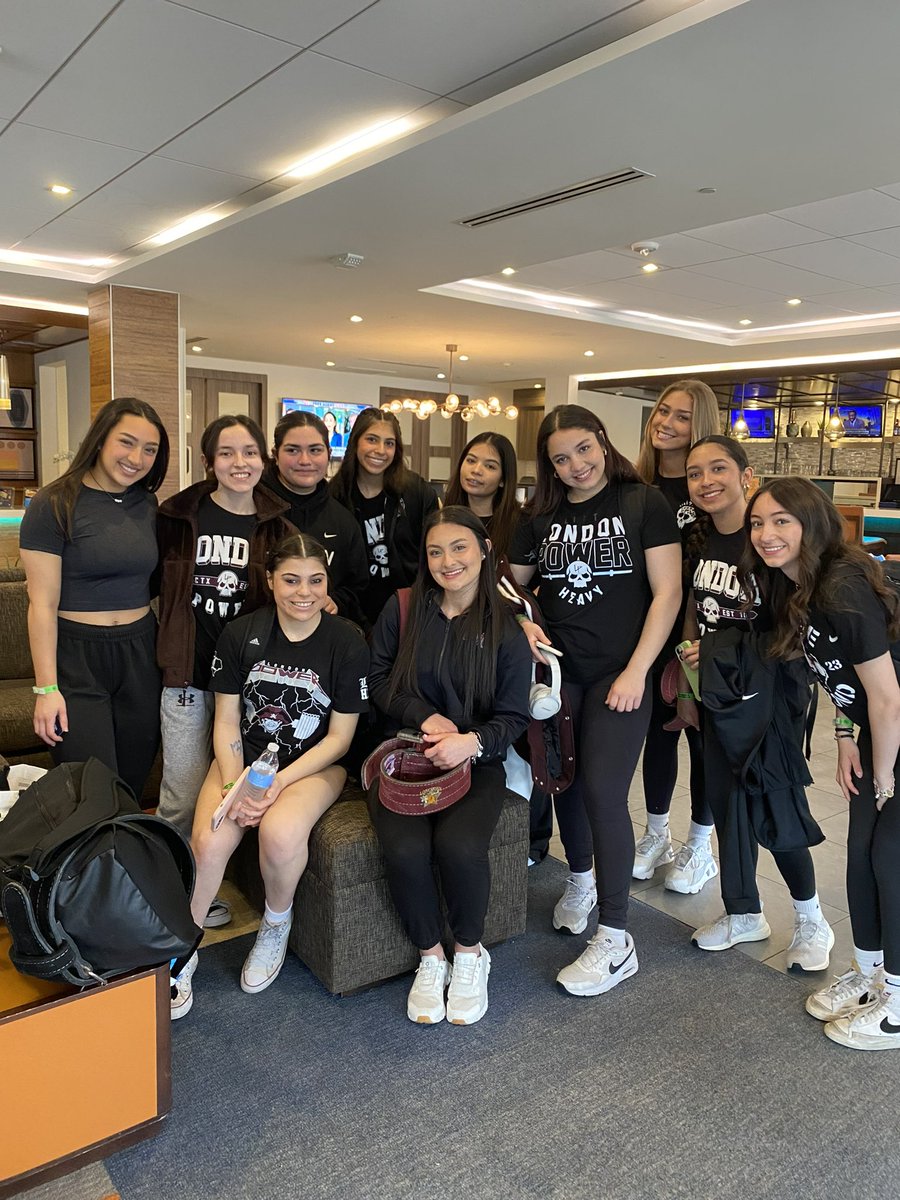 CoachTonyRamon's tweet photo. London Girls had a good showing at the THSWPA State Championship!  Real proud of their hard work and dedication on the season. Really going to miss our seniors but they set the tone for our young ones!  #CCLondonPower #LiftHeavy https://t.co/1hD2g96zUR