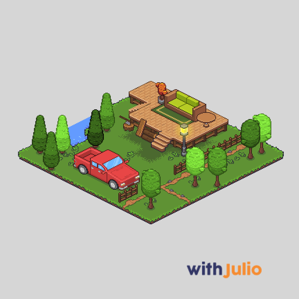 pixelwithjulio's tweet photo. Day 1 of uploading the preview of my isometric pixel art asset pack.

https://t.co/fTse3CM6eB https://t.co/nBeZy2fYUa