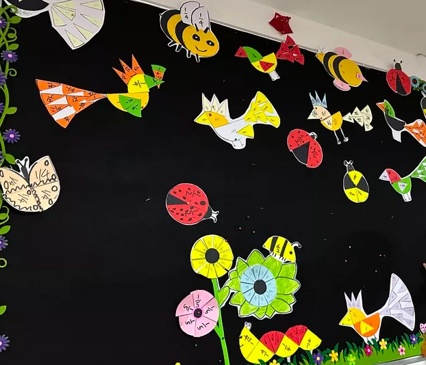 Check out these amazing creations from our students on International Maths Day 2024! 🌟 Their enthusiasm and creativity are remarkable. # Playing with Math <a href="/HELPISKL/">HELP International School</a> <a href="/idm314/">International Day of Mathematics</a>