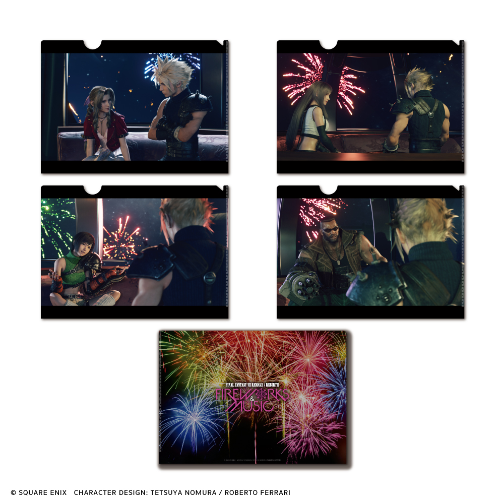 FF7 REMAKE/REBIRTH-FIRE WORK クリアファイルセット - メルカリ FF7 REMAKE/REBIRTH-FIRE WORK クリアファイルセット - メルカリ