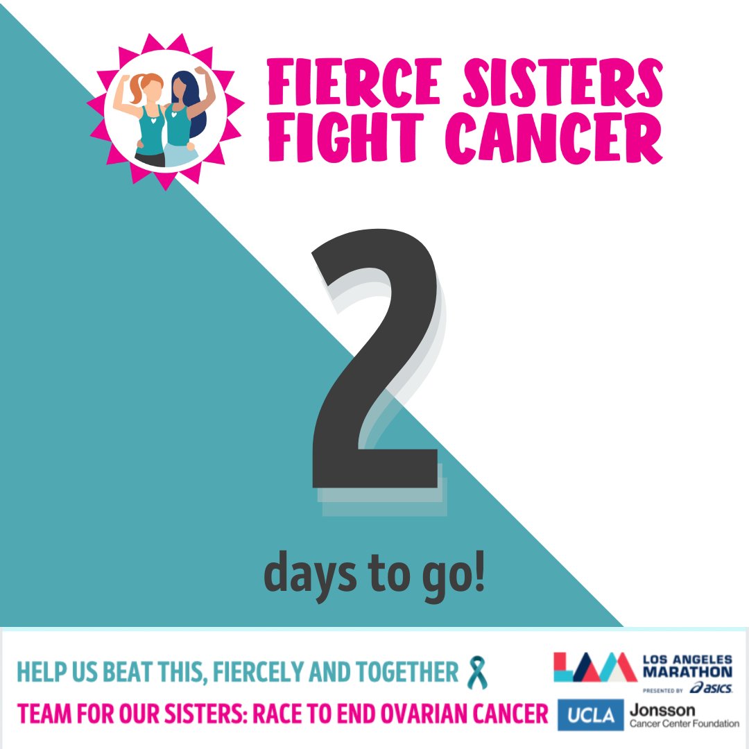 2FierceSisters's tweet photo. Fierce Family, it's crunch time! We're just 48 hours away from the starting line at the LA 1/2 Marathon Charity Challenge. The anticipation is building, and so is the importance of our cause. 🏃‍♀️💜

Learn more: https://t.co/ySFJu9Mwfq https://t.co/M4U9VCh8Wr
