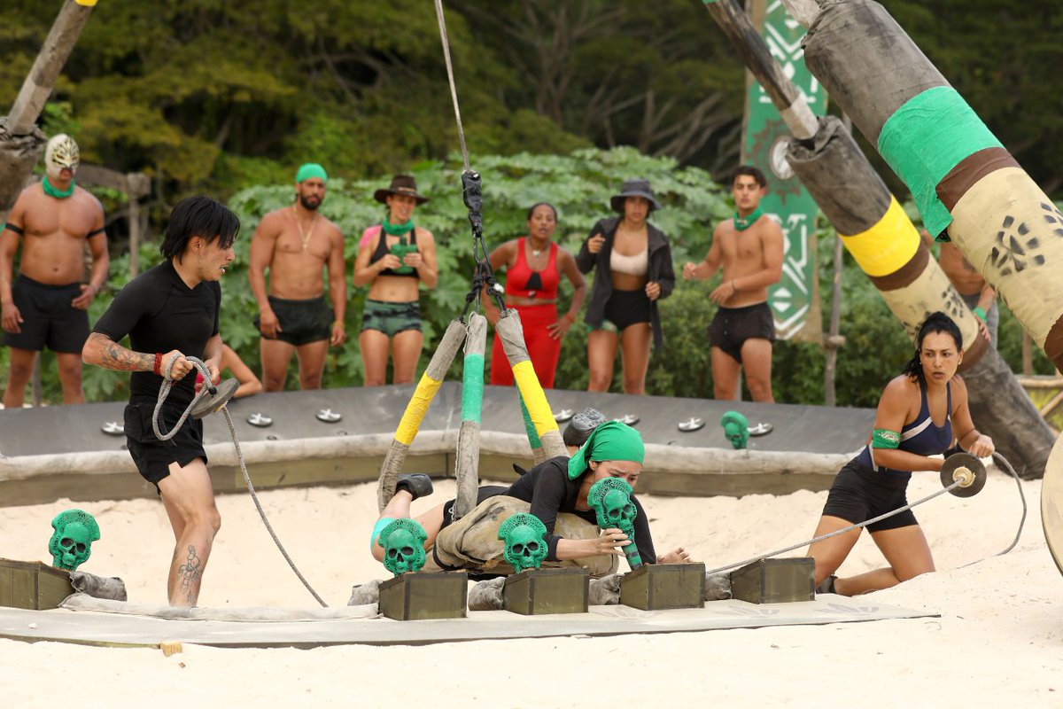 ¡Cae la cuarta cαℓανєяα para los ʜαƖᴄᴏηєѕ! Y los Jᥲɠᥙᥲɾᥱ⳽ siguen en cero. 💥👊🏼☠️ #SurvivorMéxico