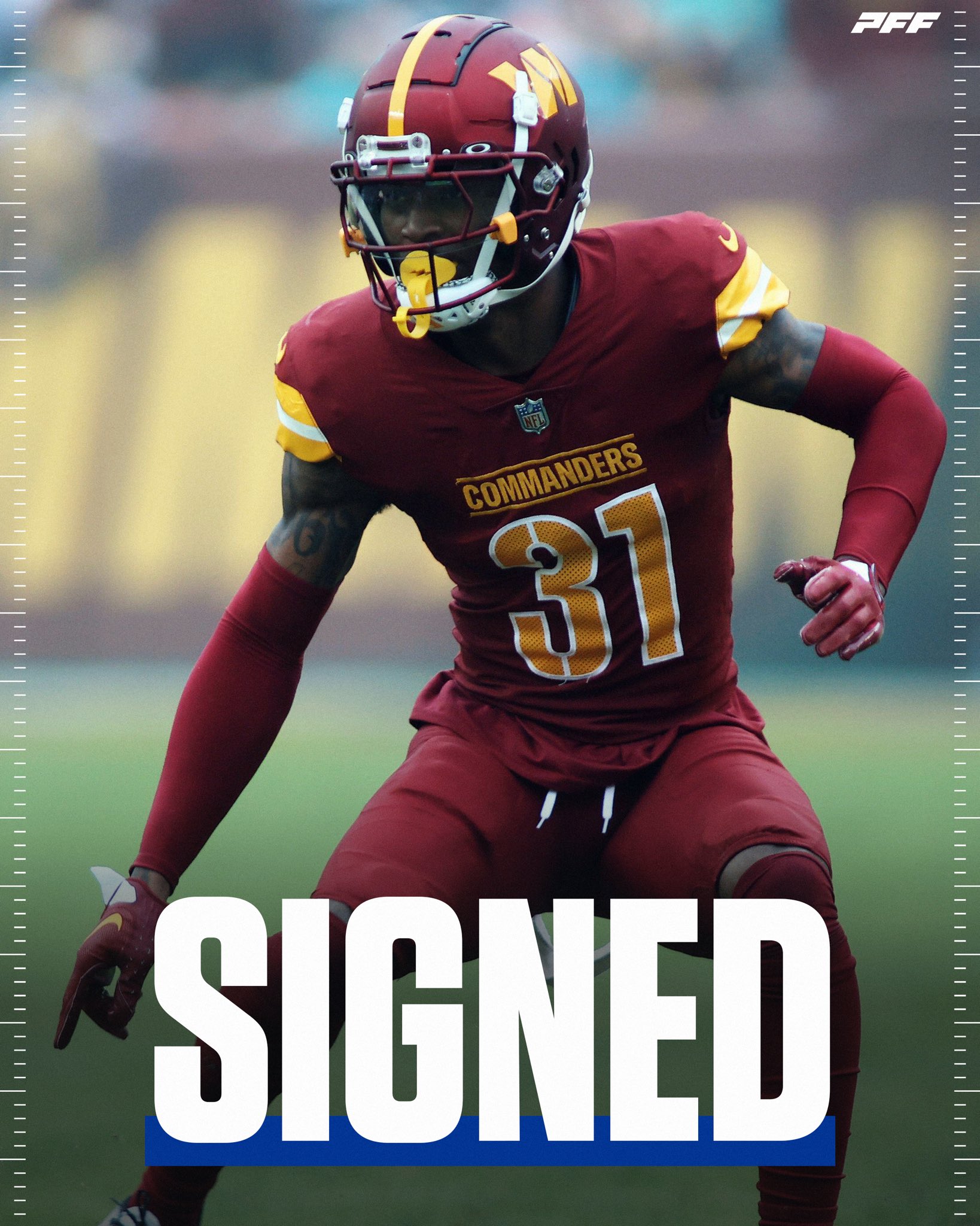 PFF on X: "The Rams are signing safety Kamren Curl to a two-year deal worth  up to $13M per @MikeGarafolo https://t.co/Ip8p5ZiLk0" / X