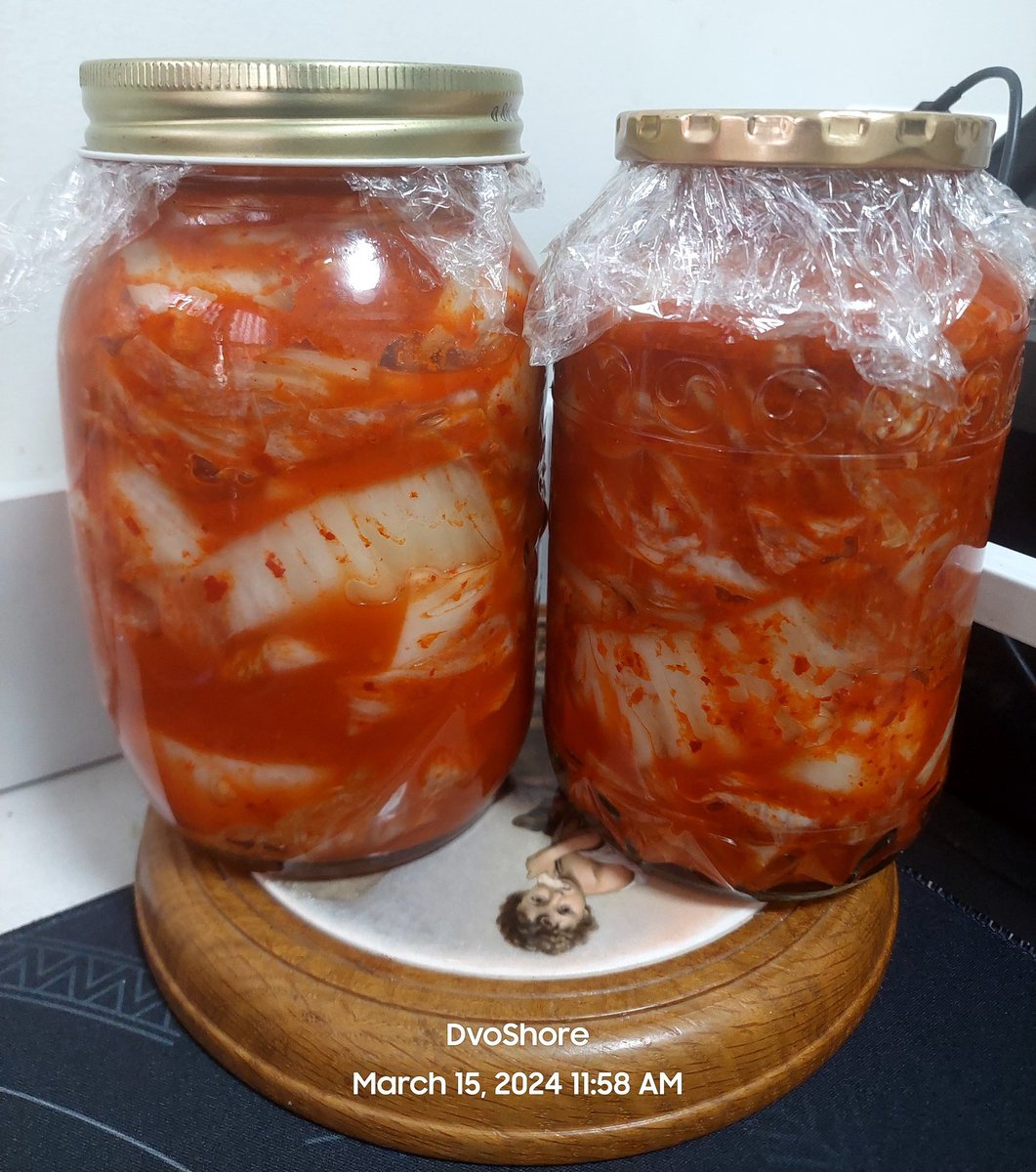 Finally. This batch went well.

#kimchi #homemadekimchi #Foodie