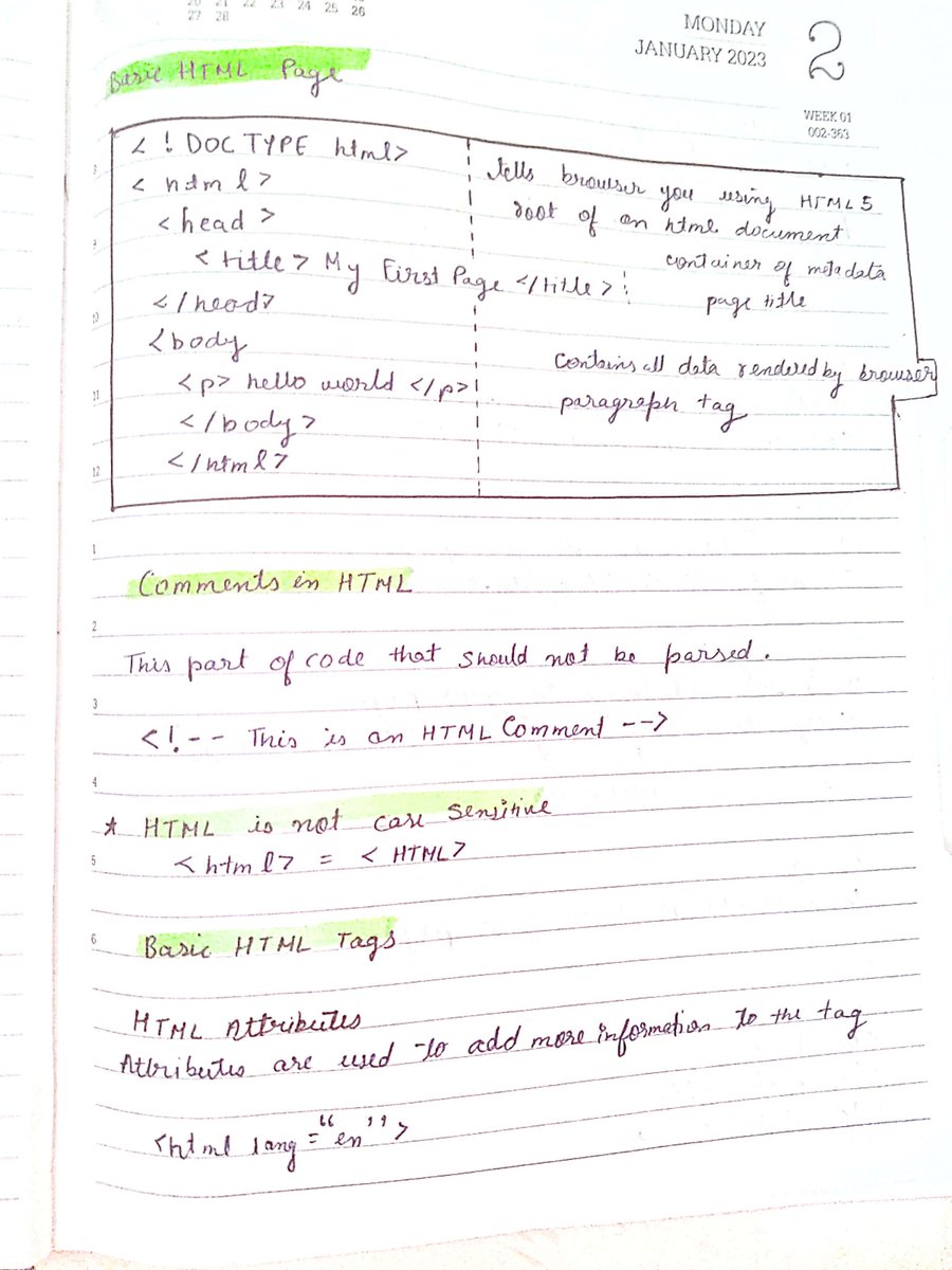 Muskaann29's tweet image. Notes for day1
#100DaysOfWebDev
