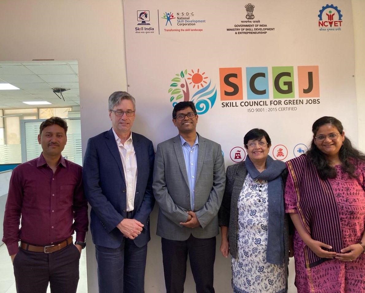 SCGJ meeting with MECS and Finnovista to plan for training in E-cooking under the Go Electric scheme of the Government of India.

#Skill4NewIndia #SkillIndia #MSDE #MNRE #NCVET #NSDC #training #goelectric #ecooking