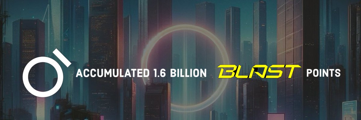 📣 RING UPDATE

We have already accumulated a total of 1.6 Billion+++ Blast Points to date!

Also, we are happy to share that our userbase has now grown to over 6200 unique wallets

We’re excited to keep the RING going! 💍