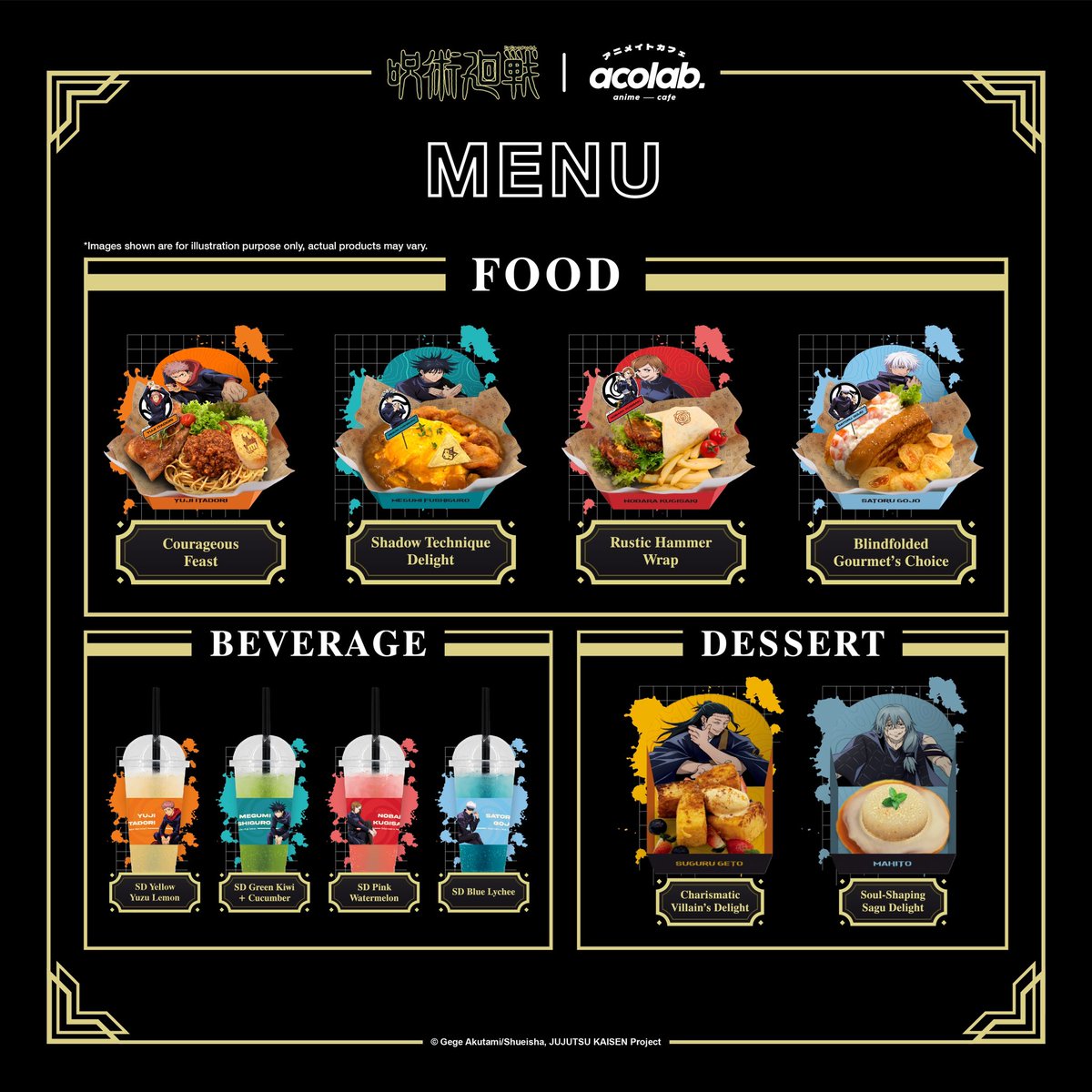 acomedia_one's tweet image. 𝐉𝐮𝐣𝐮𝐭𝐬𝐮 𝐊𝐚𝐢𝐬𝐞𝐧 𝐄𝐱𝐩𝐞𝐫𝐢𝐞𝐧𝐜𝐞
📆: 20 April (Sat) - 20 July (Sat)
🕙: 10AM – 10PM, Daily
📍: Pavilion Bukit Jalil (Level 3, Lot 102/103/58)

🎟️ 𝐓𝐢𝐜𝐤𝐞𝐭 𝐒𝐚𝐥𝐞𝐬
on 20 March (Wed)

via @Ticket2uComMy
🌐 ticket2u.com.my

#JujutsuKaisen #acolab