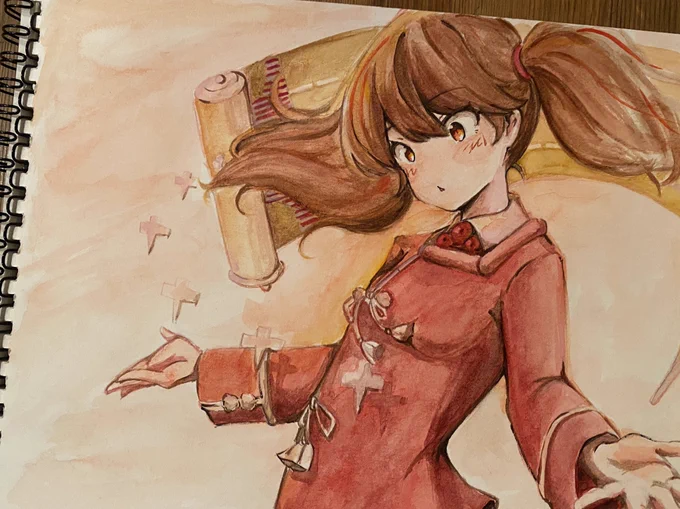 絵の具でお絵描き 