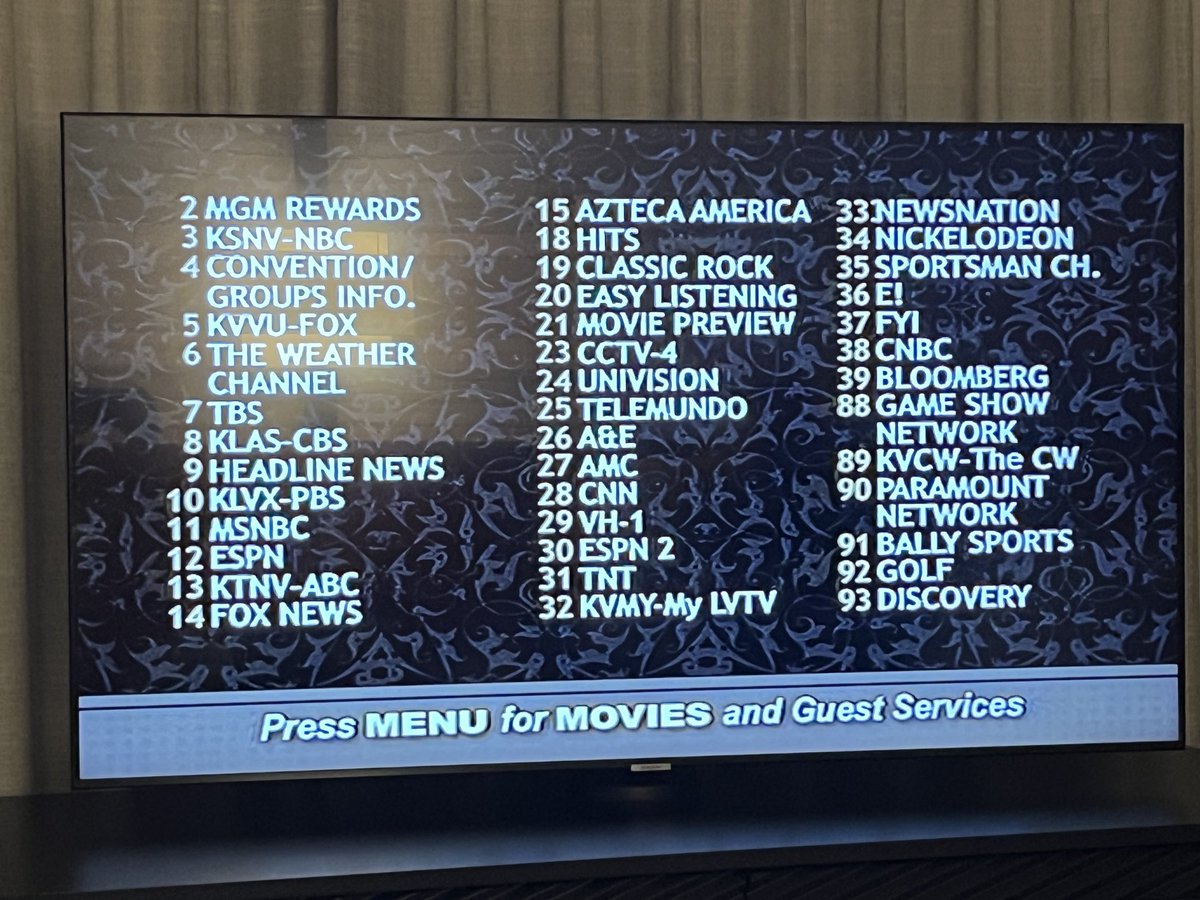 In a final ode to the Pac-12, the Pac-12 Network is not available at the Pac-12 media hotel.