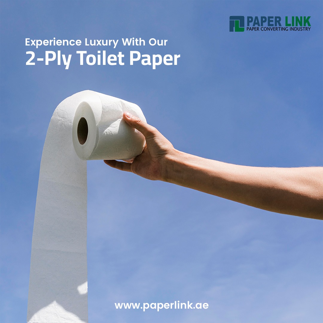 Paperlink5's tweet image. Discover the unparalleled comfort of two-ply toilet paper and transform your bathroom routine into a moment of sheer bliss.
.
Call: +971505689879
Visit: paperlink.ae
.
#tissueproduct #tissue #tissuepaper #maxiroll #kitchentowel #handtoweltissue #facialtissue