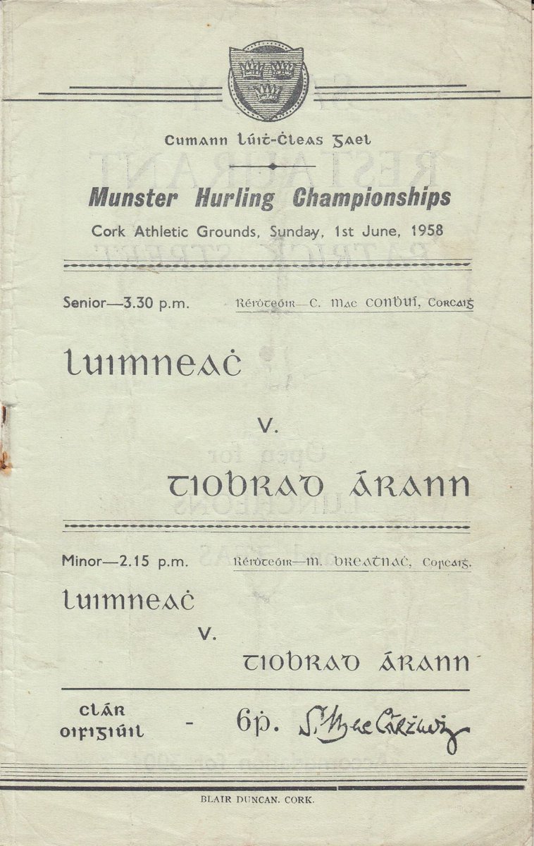 Cuimhnigh ar Luimneach : Limerick Supporters Group tweet media