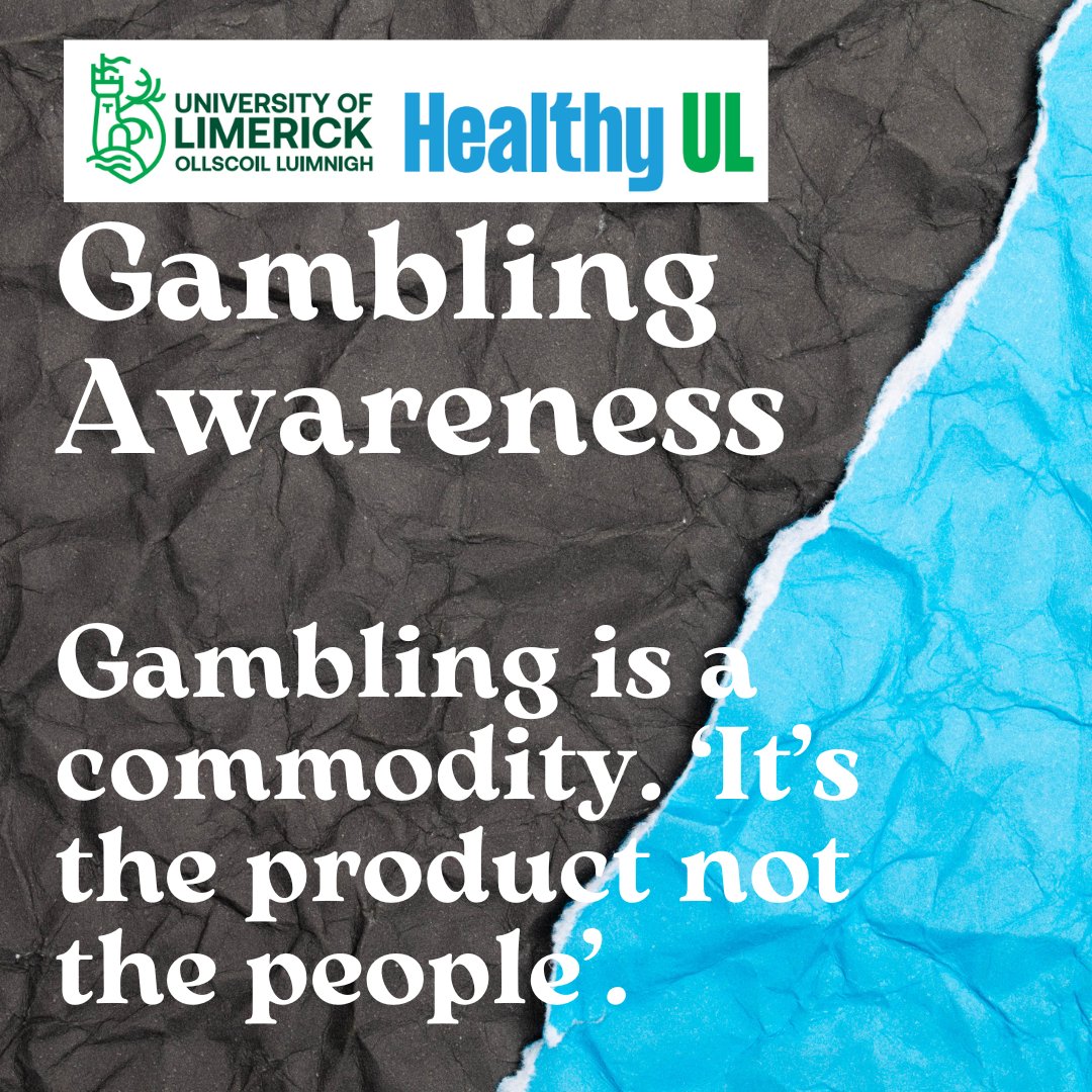 Gambling is a commodity. The industry tends to put the blame of harms related to gambling on the individual. Results? ➡Stigma ➡Minimises the role of the products and strategies of the industry ➡Minimises the role of regulation ➡Focus on 'safer gambling' messages