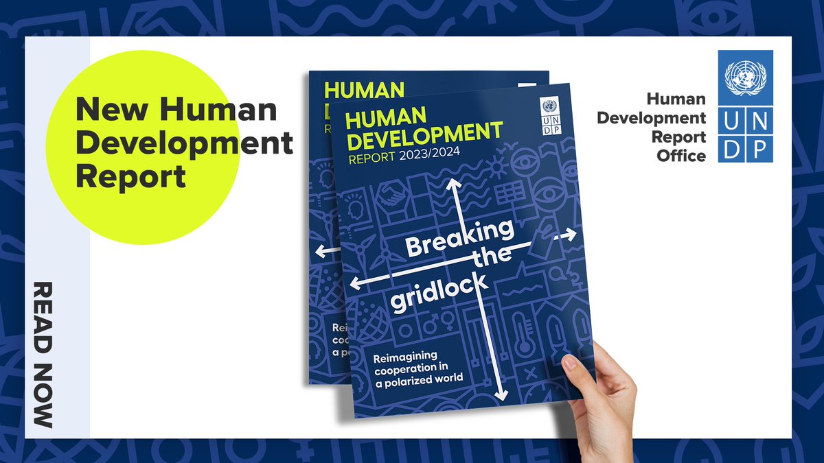 #HDR2024 finds that uneven development progress is leaving the poorest behind, exacerbating inequality, and stoking political polarization globally. The result is a dangerous gridlock that must be urgently tackled through collective action.

🔗report.hdr.undp.org