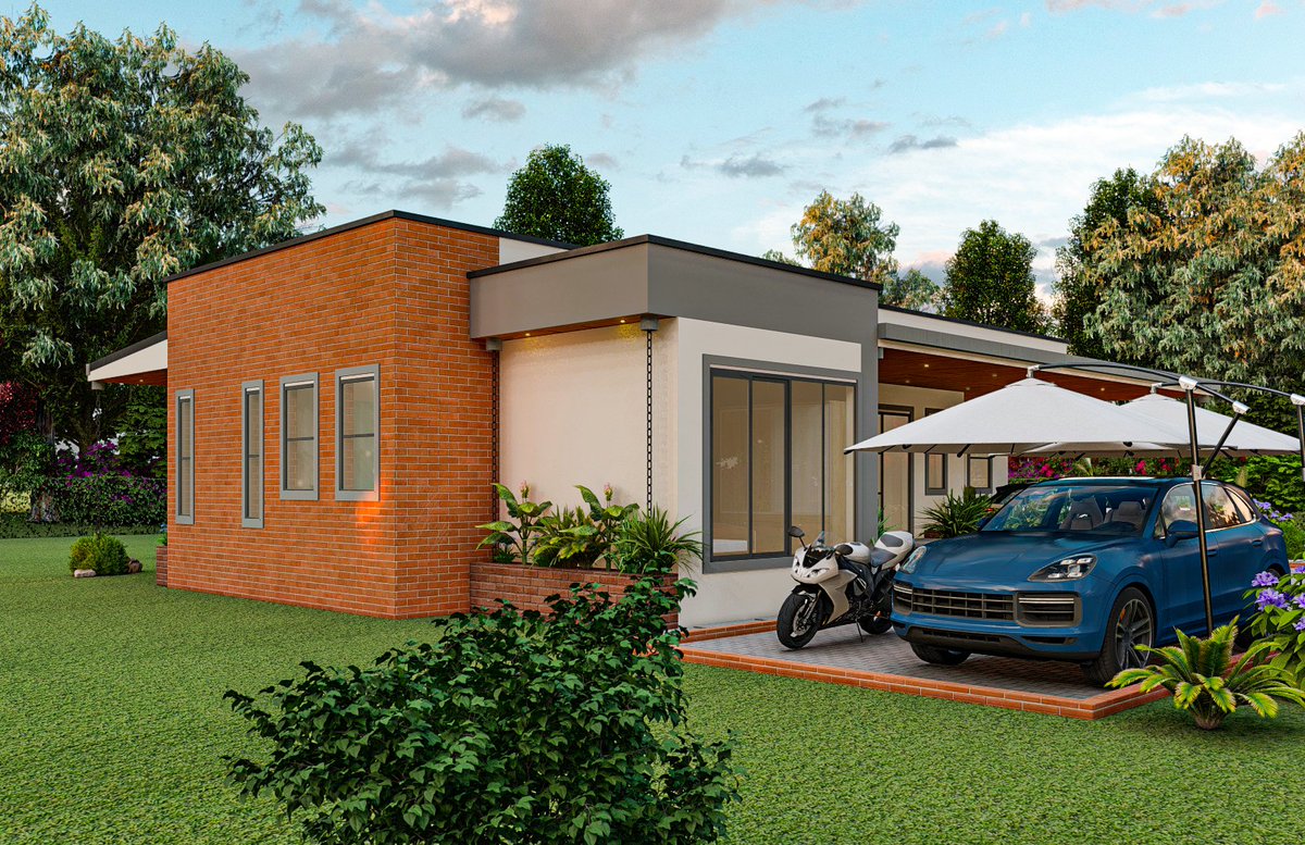 HouseDesignsKe's tweet photo. Rethinking the 3 Bedroom Bungalow in Kenya. https://t.co/4VmJPF1U0r