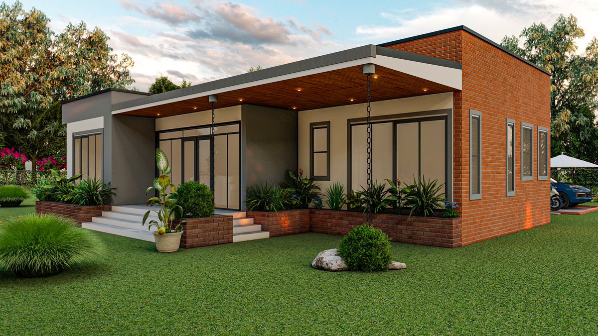HouseDesignsKe's tweet photo. Rethinking the 3 Bedroom Bungalow in Kenya. https://t.co/4VmJPF1U0r