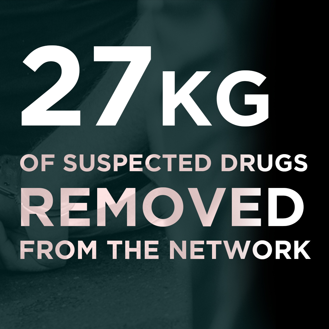 metpoliceuk's tweet photo. We have been working with local councils, charities and specialist policing teams to pursue those who exploit children and vulnerable adults into drug trafficking.

Thanks to this operation, officers removed 75 weapons and 27kgs of Class A and B drugs from the wider community.