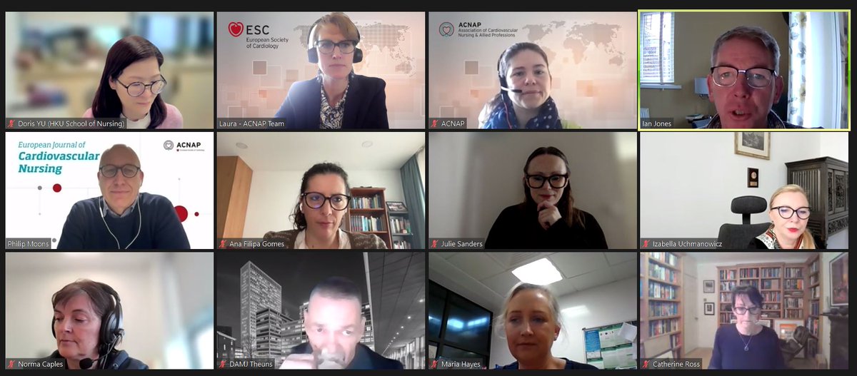 #ACNAP Mentoring Programme. Online meeting with some of the expert ACNAP mentors. @ACNAPPresident @julessanders2 @catherinemross Find out more about this exciting mentoring opportunity. escardio.org/Sub-specialty-…
