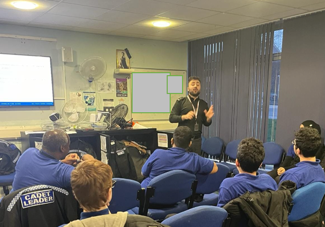 CadetsWMP's tweet image. #1BE @StechfordWMP @CadetsWMP last night enjoyed an interactive &amp;amp; very informative input from @SpecialsWMP &amp;amp; Deputy #Cadet Leaders T Young on the #NationalDecisionModel from a policing perspective but also how as Cadets, they can react to the unforeseen &amp;amp; unexpected situations 👏