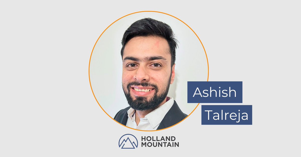 We are pleased to welcome Ashish Talreja at Holland Mountain!

With prior experience at Revionics as a Technical Consultant, Ashish joins our award-winning ATLAS team as a BI Developer, to help firms develop industry leading data capabilities.

#newhire #privateequity