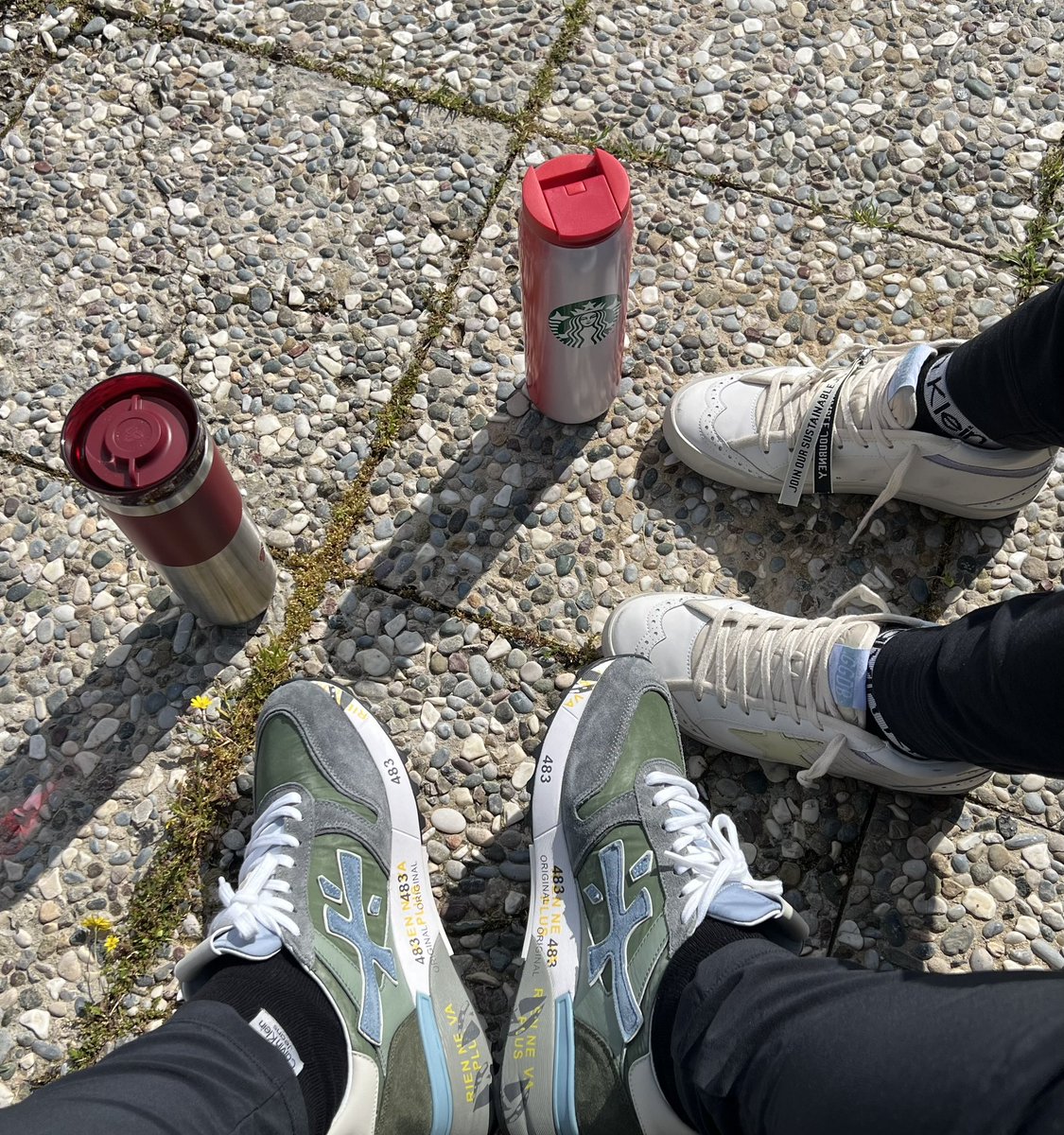 CoffeLover1975's tweet photo. Hello X-Fam.
Just a friendly reminder, life is too short to consume cheap-quality coffee and wear uncomfortable shoes. 
Stay stylish and enjoy your day🙋‍♂️
#CostaCoffe
 #Starbucks 
 #PremiateSneaker #GoldenGooseSneakers https://t.co/GbM1r9a6Oe