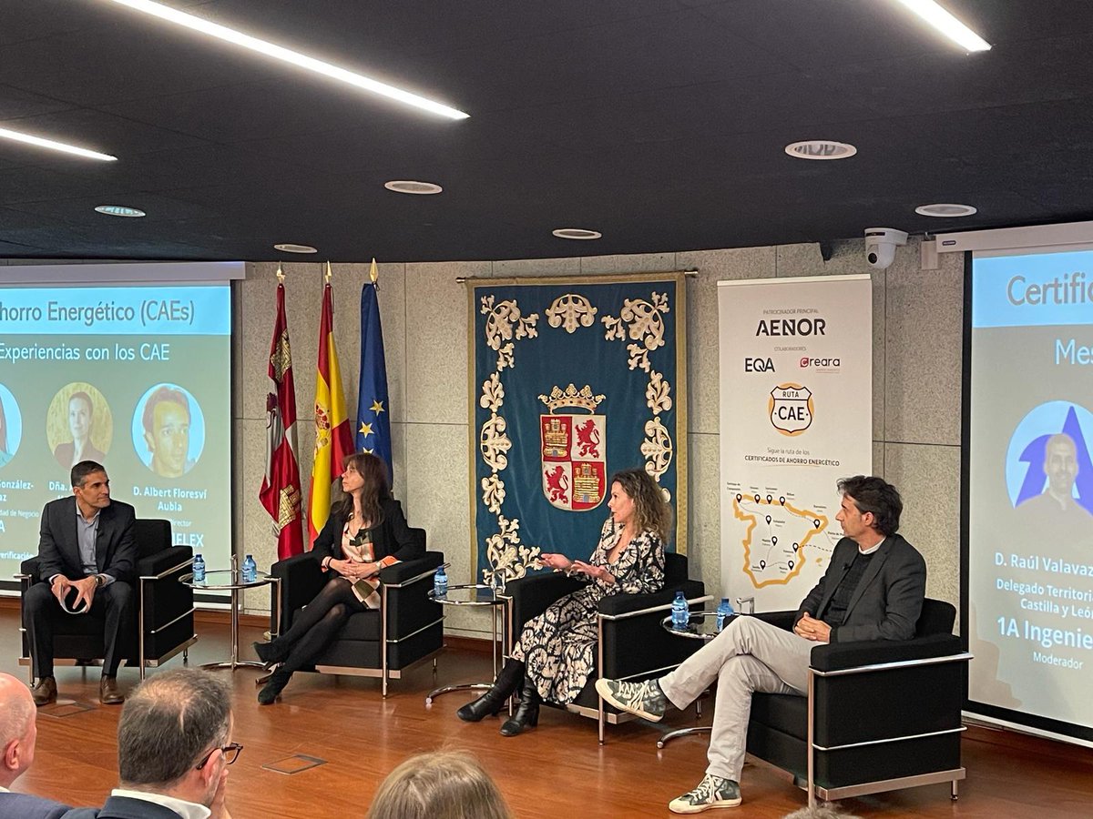 RehabCrolec's tweet photo. Se ha desarrollado en #Valladolid una jornada sobre Certificados de #AhorroEnergético y en la que hemos participado como ponentes. 👋 https://t.co/8OKFRFv9QI
