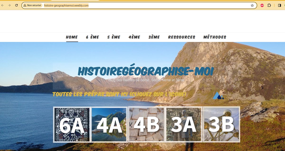 La #TeamProf Comme prévu suite à mon départ de l'éducation nationale, mon site n'est plus en ligne j'ai arrêté de payer le nom de domaine et la version pro de l'éditeur. Sa version gratuite et non sécurisée reste en ligne ici histoire-geographisemoi.weebly.com