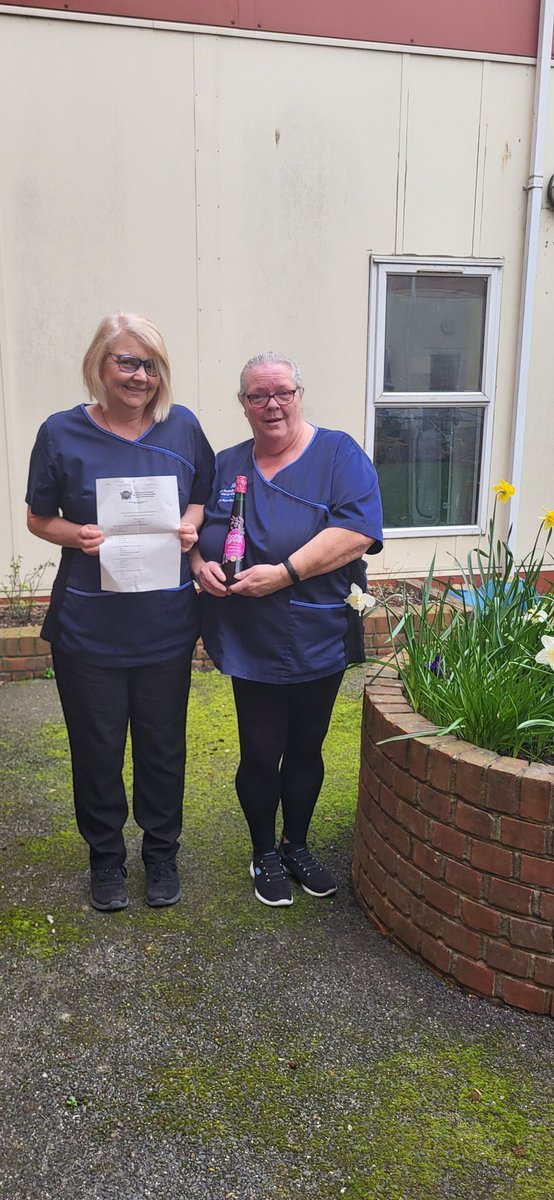 🌈East Suffolk and North East Essex AHPs (@esneft_ahps) on Twitter photo Two of our wonderful cleaners on the Stroke unit in Colchester have won the prize for our Nutrition and Hydration Week Quiz!!!! All answers correct! Well done ladies <a href="/NHWeek/">N&H Week</a> <a href="/ESNEFT/">East Suffolk and North Essex NHS Foundation Trust</a> <a href="/Team_ESNEFT/">Team ESNEFT</a> #winners #NutritionAndHydrationWeek Two of our wonderful cleaners on the Stroke unit in Colchester have won the prize for our Nutrition and Hydration Week Quiz!!!! All answers correct! Well done ladies <a href="/NHWeek/">N&H Week</a> <a href="/ESNEFT/">East Suffolk and North Essex NHS Foundation Trust</a> <a href="/Team_ESNEFT/">Team ESNEFT</a> #winners #NutritionAndHydrationWeek