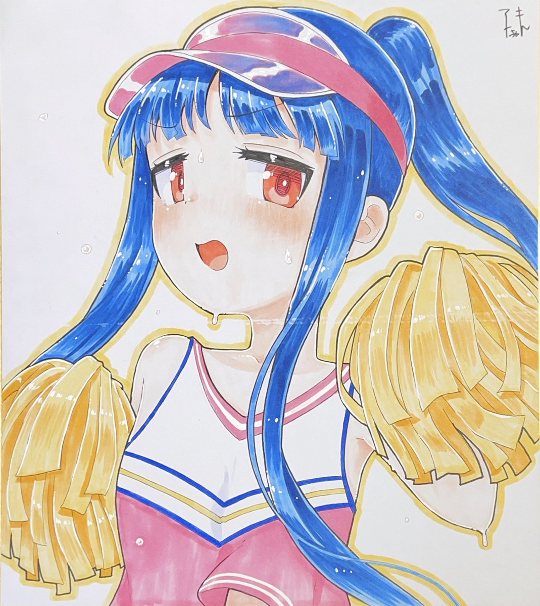 佐城雪美 「できたーチア雪美ちゃん#シンステ 」|アキなゃんのイラスト
